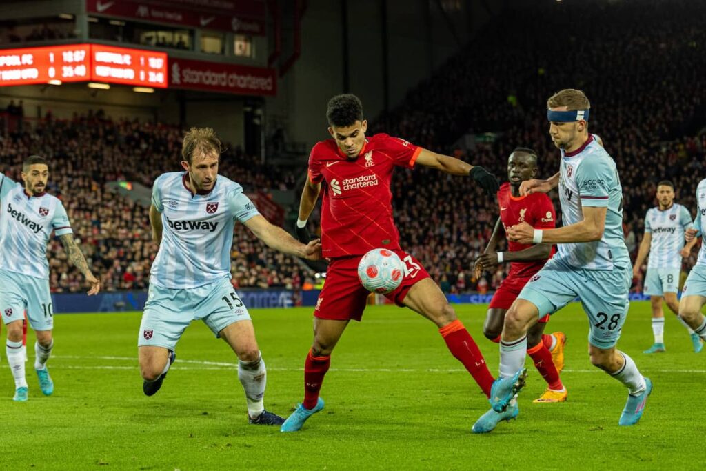 Liverpool atas West Ham