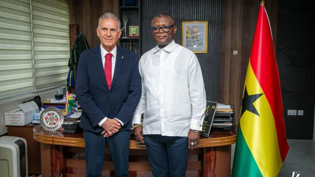 Ghana: Carlos Queiroz menyampaikan kata-kata pertamanya sebagai pelatih kepala baru