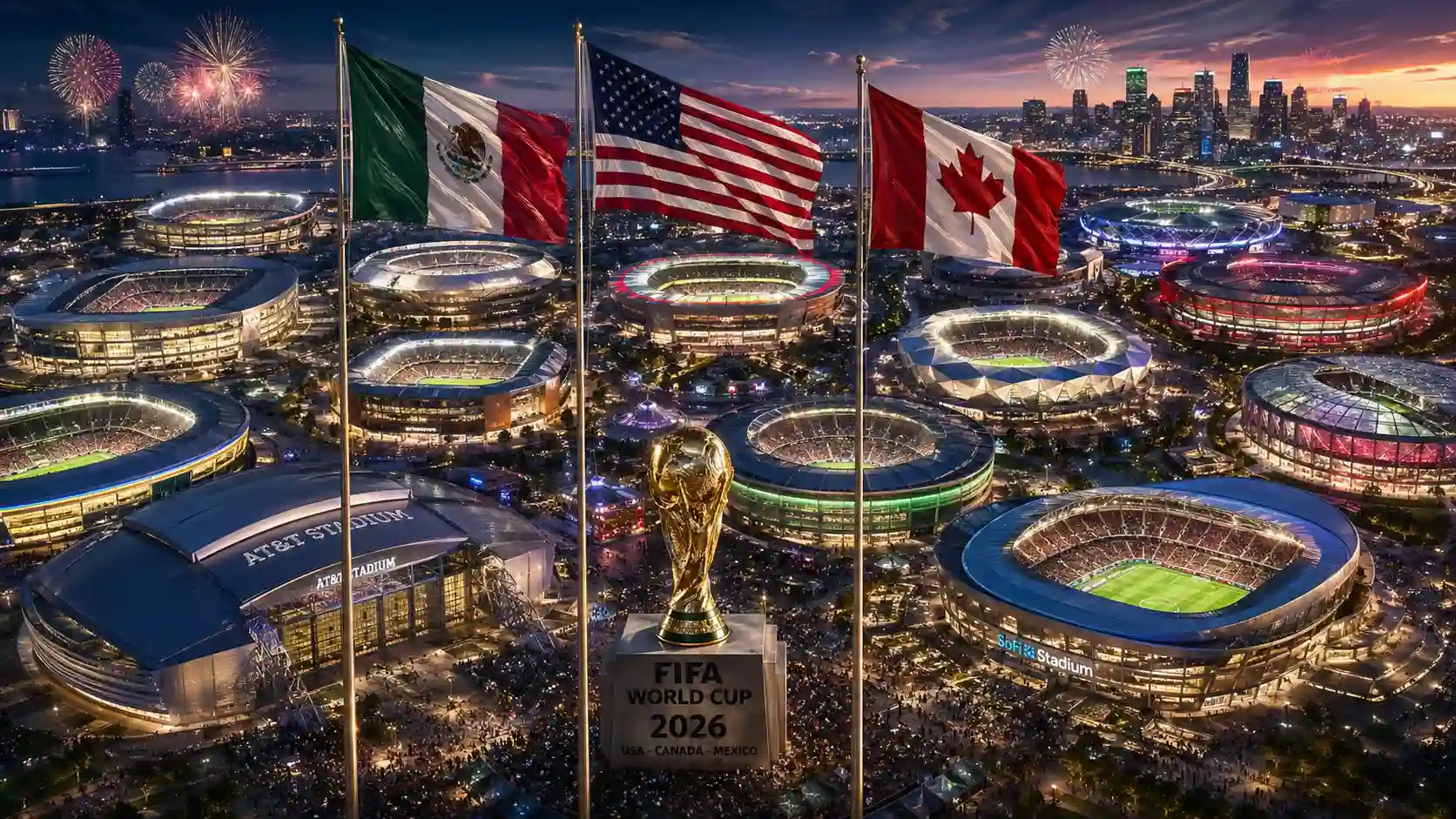 Panduan Stadion Piala Dunia FIFA 2026