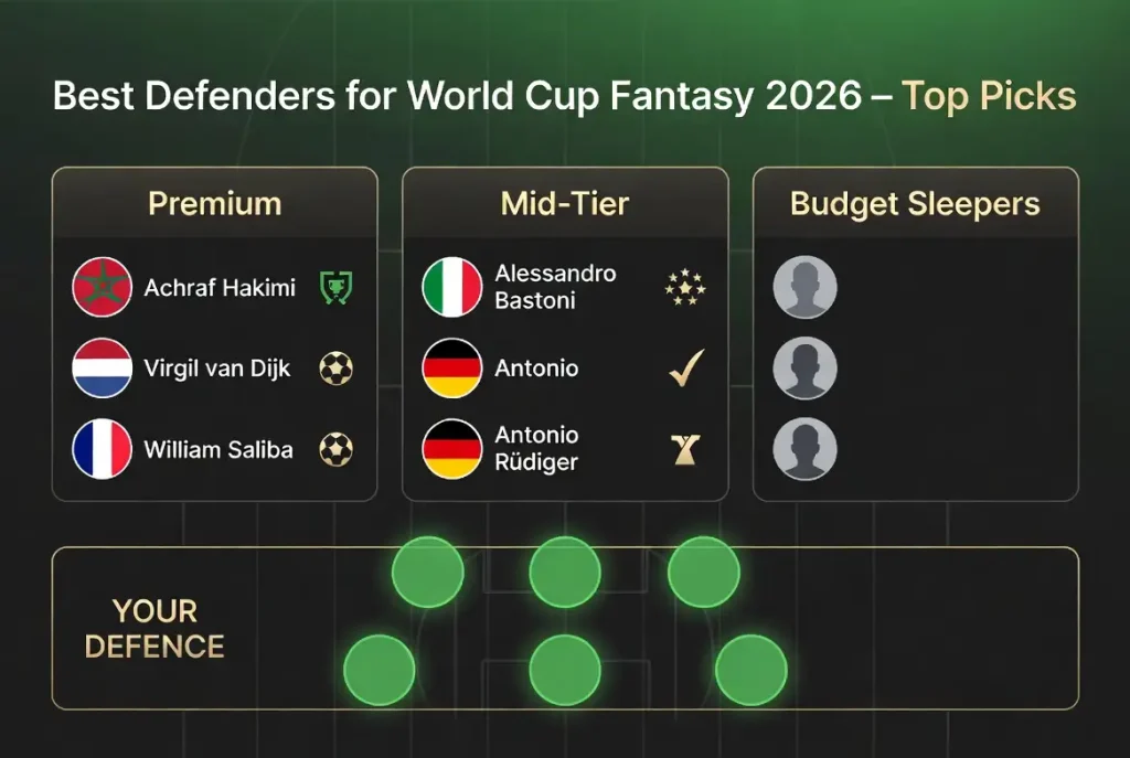 Bek Terbaik untuk Fantasi Piala Dunia 2026: Pilihan Teratas
