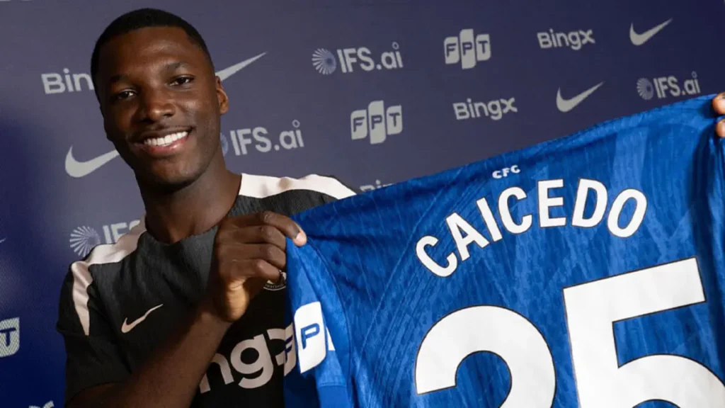 Moisés Caicedo berkomitmen untuk masa depan di Chelsea dengan perpanjangan kontrak yang memecahkan rekor