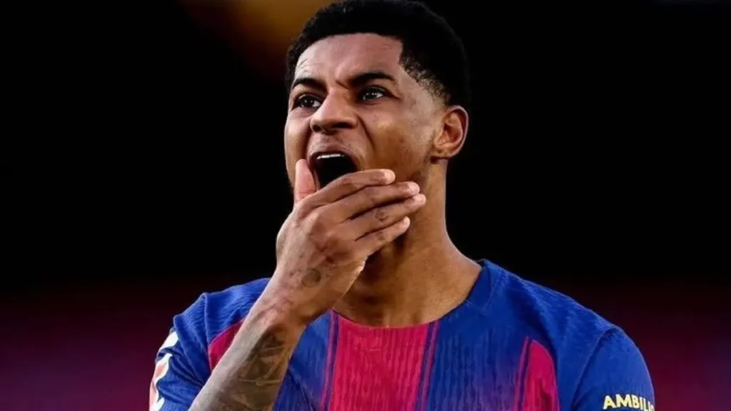 FC Barcelona menghentikan Marcus Rashford