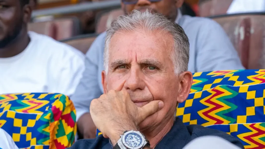 Ghana: The Black Stars tidak akan diperkuat Carlos Queiroz untuk pertandingan persahabatan melawan Meksiko