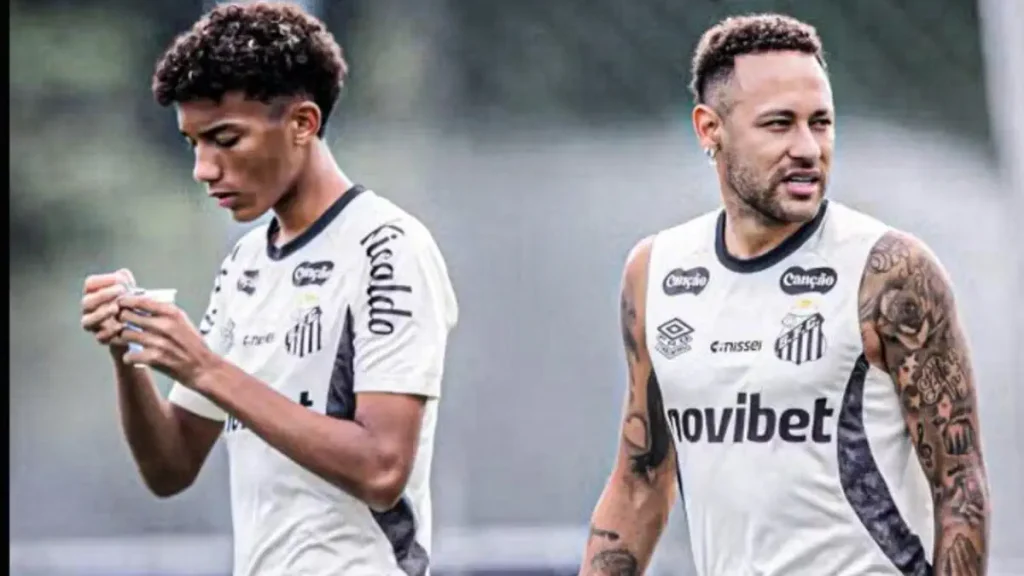 Neymar terlibat konflik langsung dengan putra Robinho!