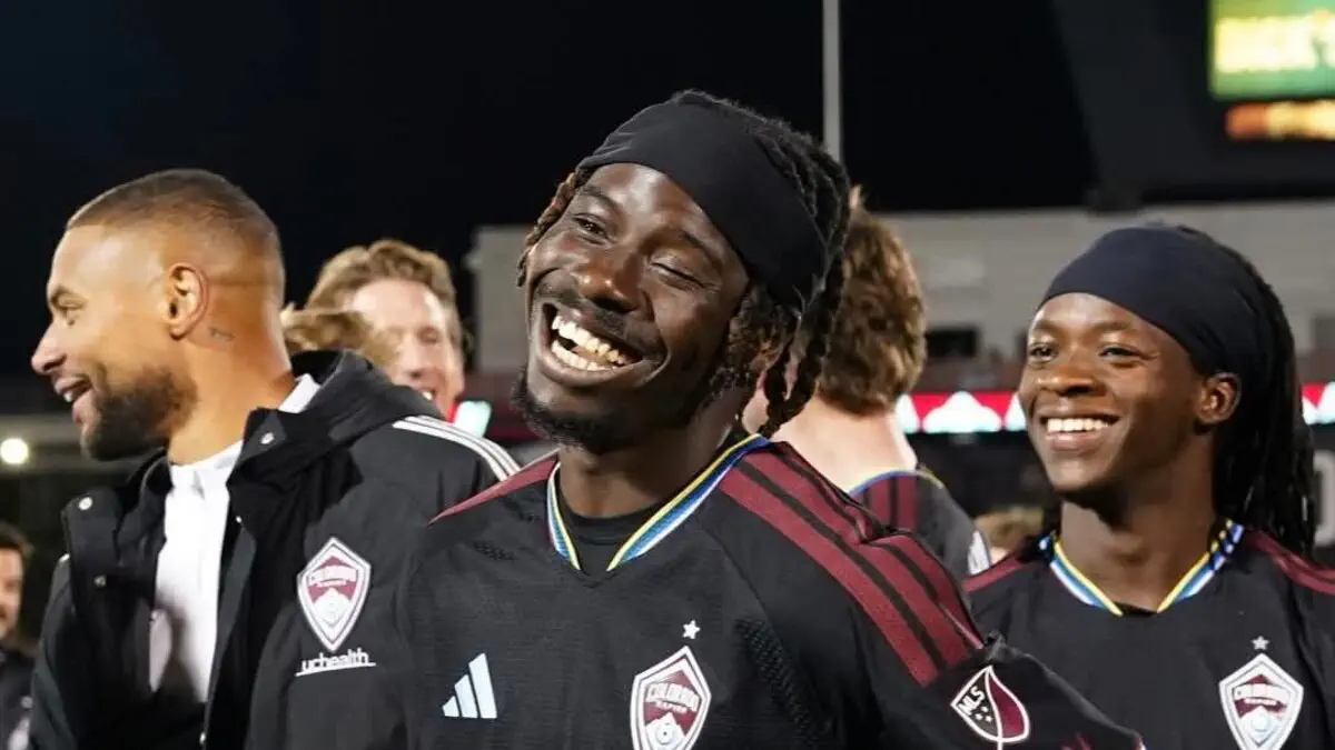 Amerika Serikat: Georgi Minoungou mencetak gol pertamanya untuk Colorado Rapids