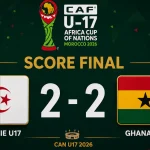 CAN U17: Aljazair melakukan comeback menakjubkan melawan Ghana!