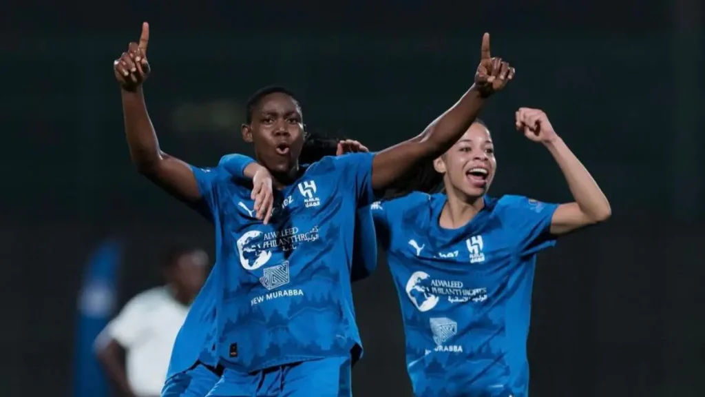Piala Wanita Saudi: Asisat Oshoala memimpin Al Hilal ke final