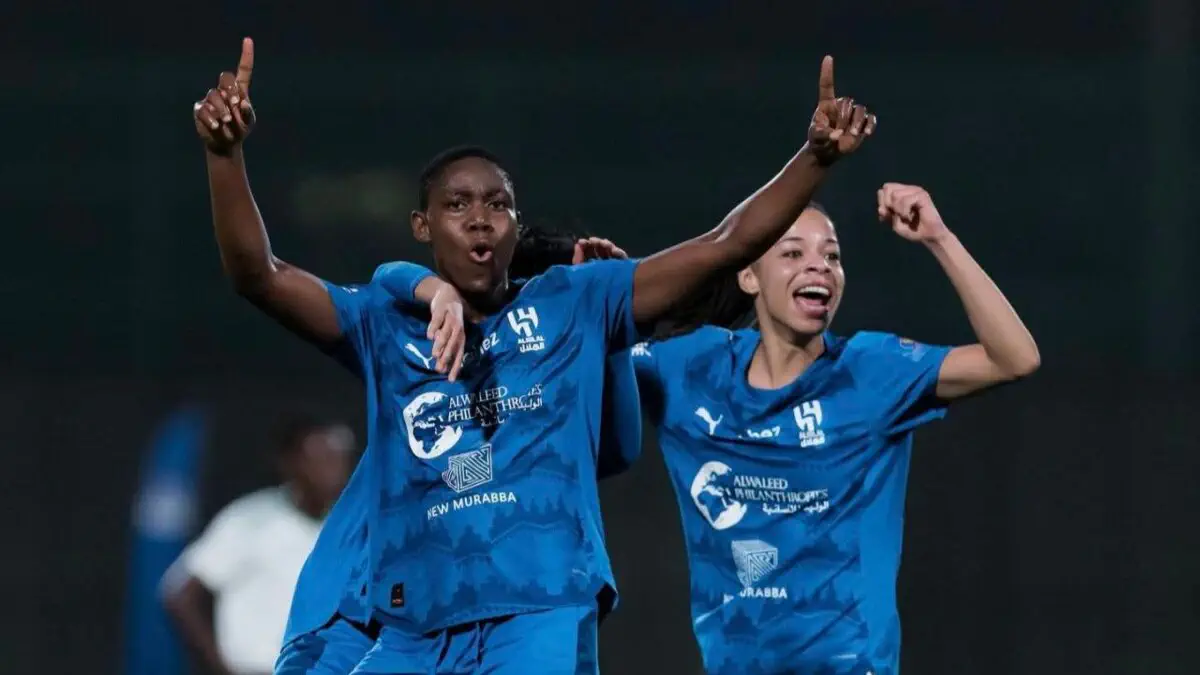 Piala Wanita Saudi: Asisat Oshoala memimpin Al Hilal ke final