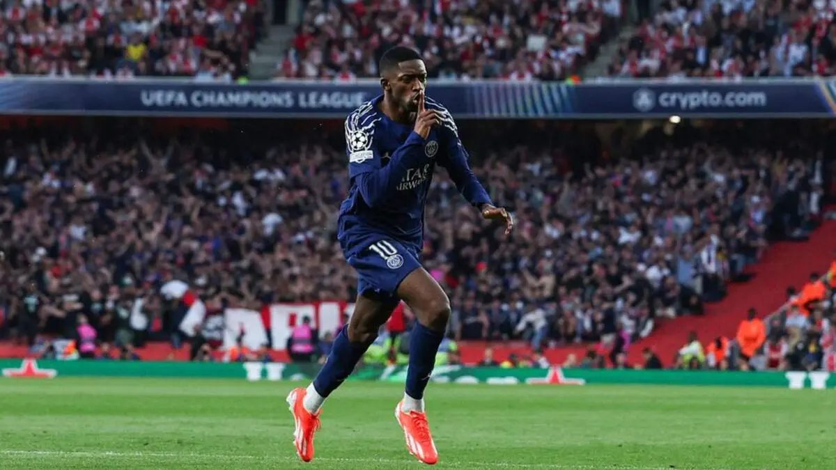 Final Liga Champions UEFA / PSG – Arsenal: Dembele menyamakan skor untuk Parisians melalui penalti