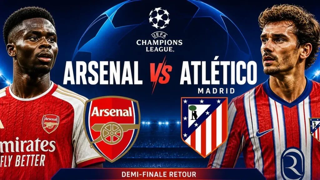 UCL (leg kedua semifinal): Jam berapa dan di saluran mana untuk menonton Arsenal – Atlético de Madrid?