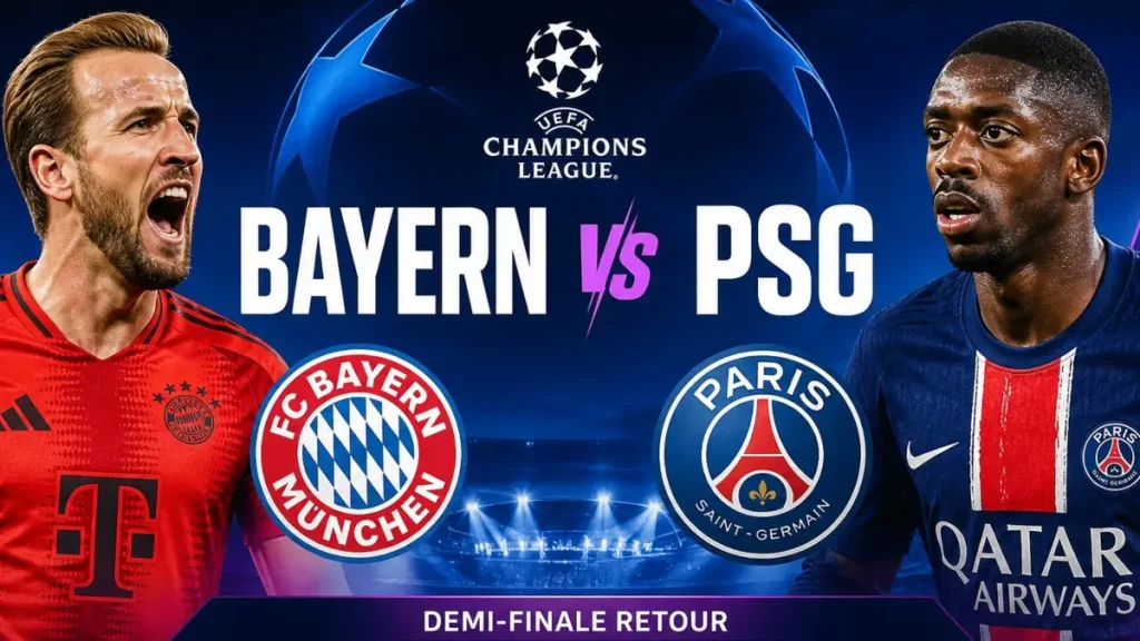 🔴 LANGSUNG: Bayern Munich – PSG, siaran audio leg kedua semifinal Liga Champions