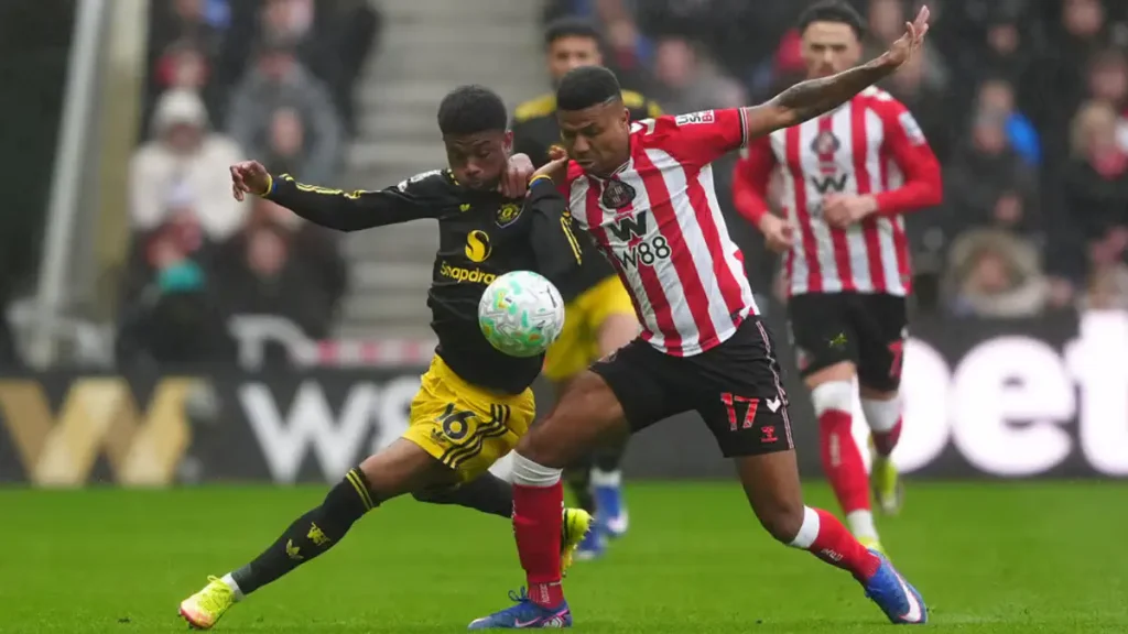 Liga Premier: Sunderland 0-0 Manchester United: Setan Merah kesulitan di babak pertama!
