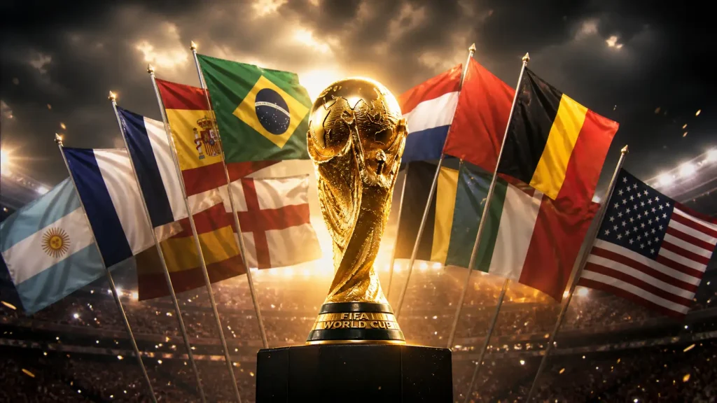 10 Favorit Teratas untuk Memenangkan Piala Dunia FIFA 2026 (Peringkat & Analisis)
