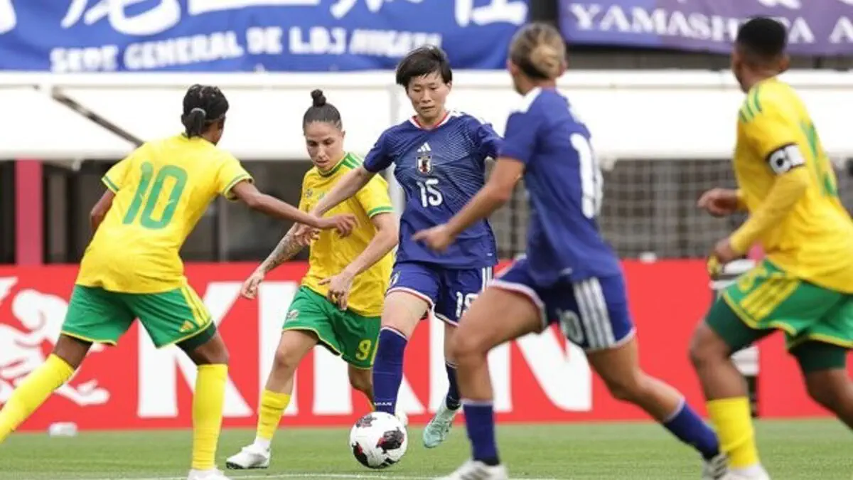 Pertandingan persahabatan wanita: Afrika Selatan membalas dendam terhadap Jepang