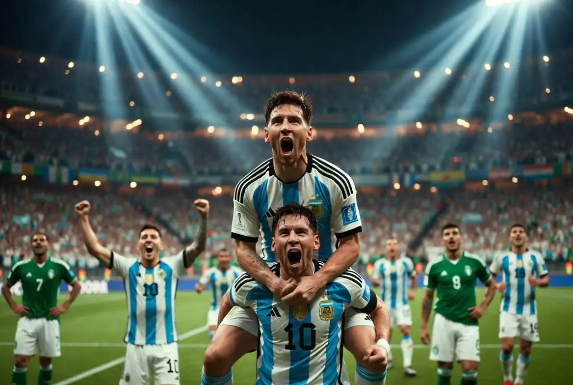 Laporan Pertandingan Argentina vs Aljazair: Argentina Menang 3-0