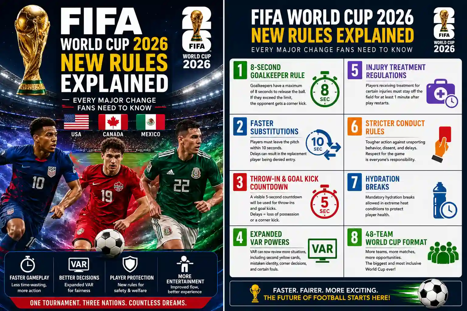 Penjelasan Aturan Baru Piala Dunia FIFA 2026