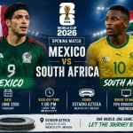 Pembuka Piala Dunia FIFA 2026 Meksiko vs Afrika Selatan
