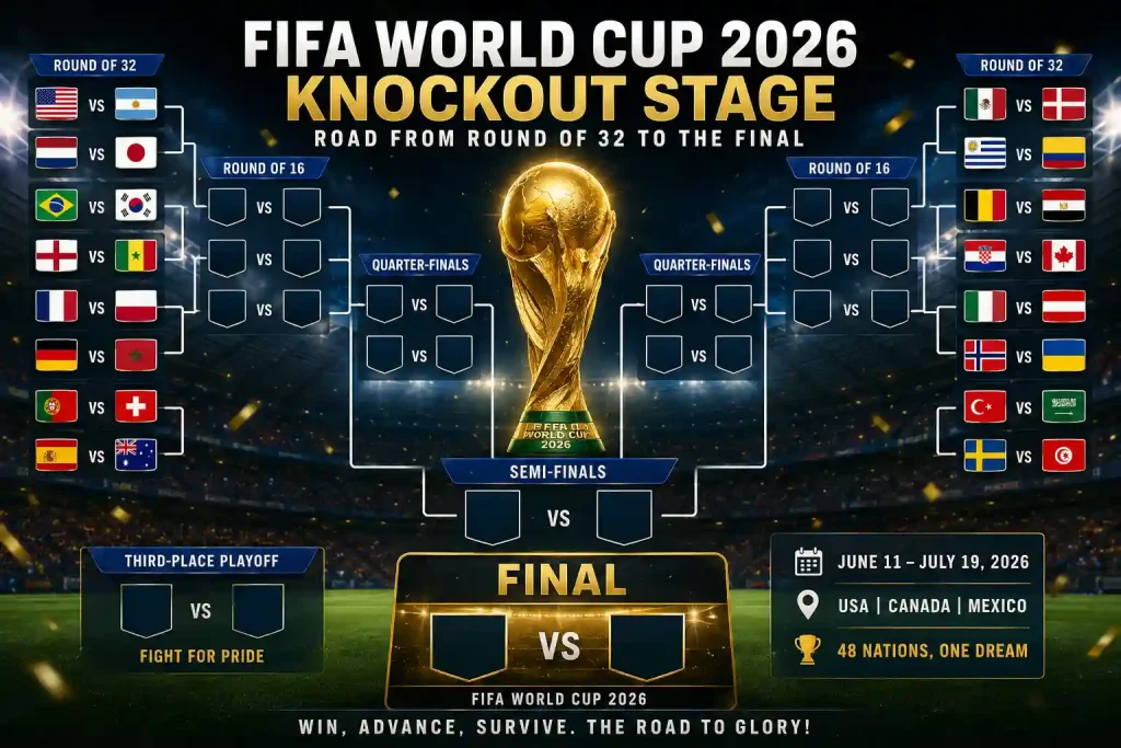 Babak Sistem gugur Piala Dunia FIFA 2026