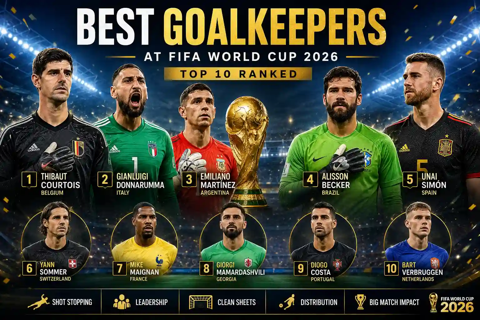 Kiper Terbaik di Piala Dunia FIFA 2026